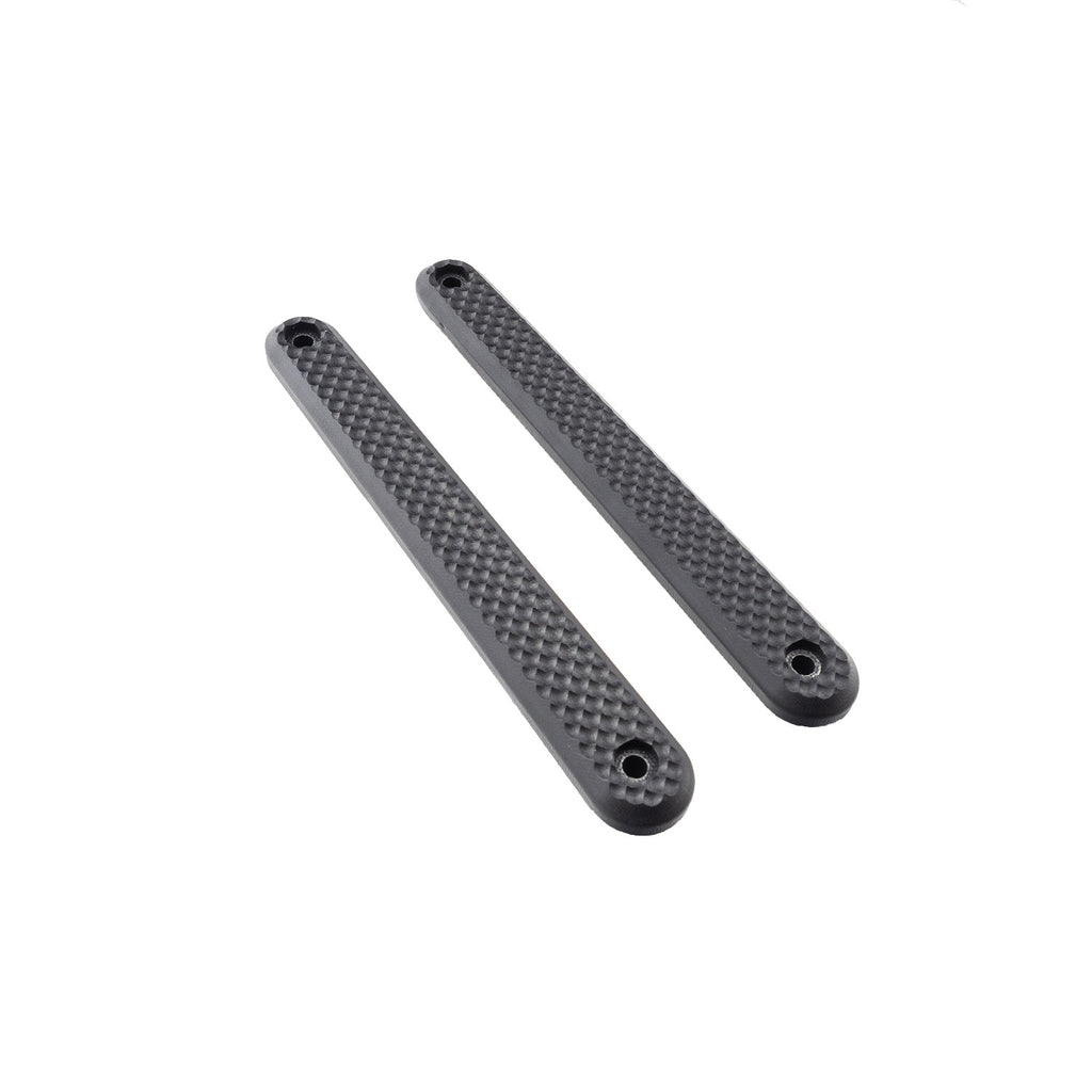Altamont Grip Panel for ASD E-Brake – Black G10, Dimple Texture