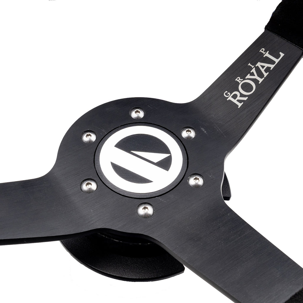 Altamont Horn Delete Plate for Grip Royal Steering Wheel – TNS Logo Super Blackwood